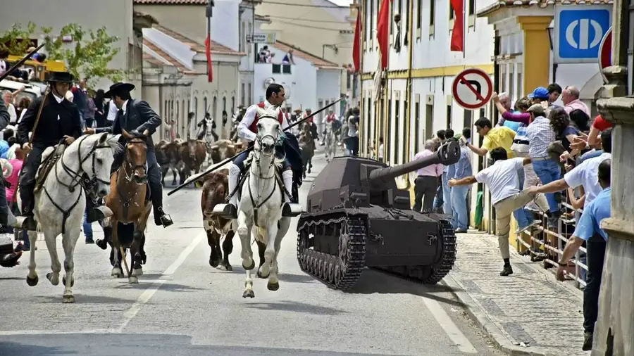 Material de guerra que apareceu na Chamusca é motivo de chacota na internet Material de guerra que apareceu na Chamusca é motivo de chacota na internet