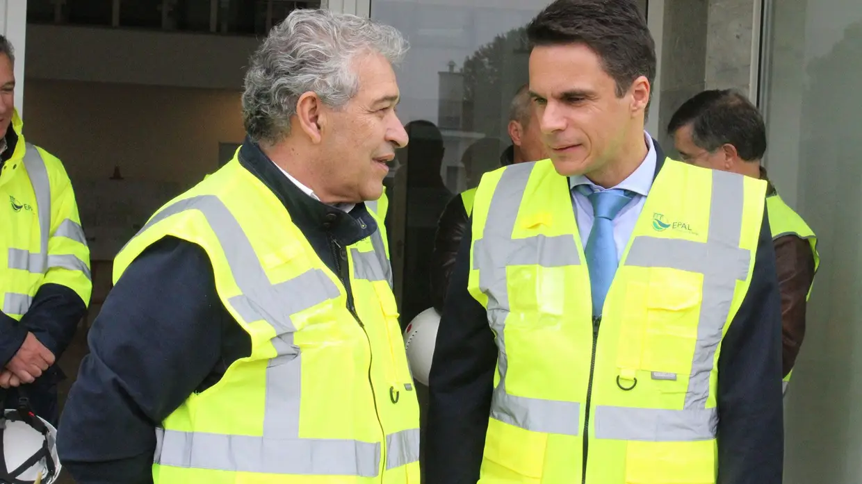 Visita do Ministro do Ambiente à ETA de Vale da Pedra