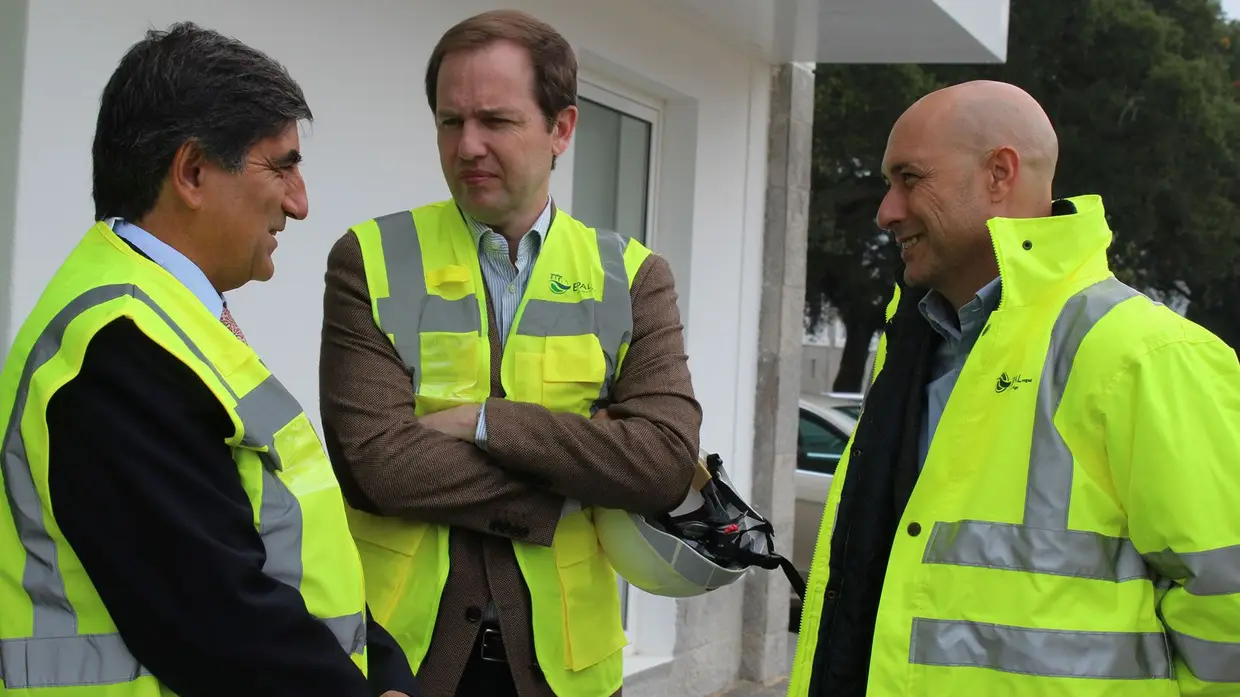 Visita do Ministro do Ambiente à ETA de Vale da Pedra