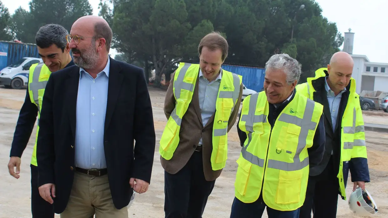 Visita do Ministro do Ambiente à ETA de Vale da Pedra