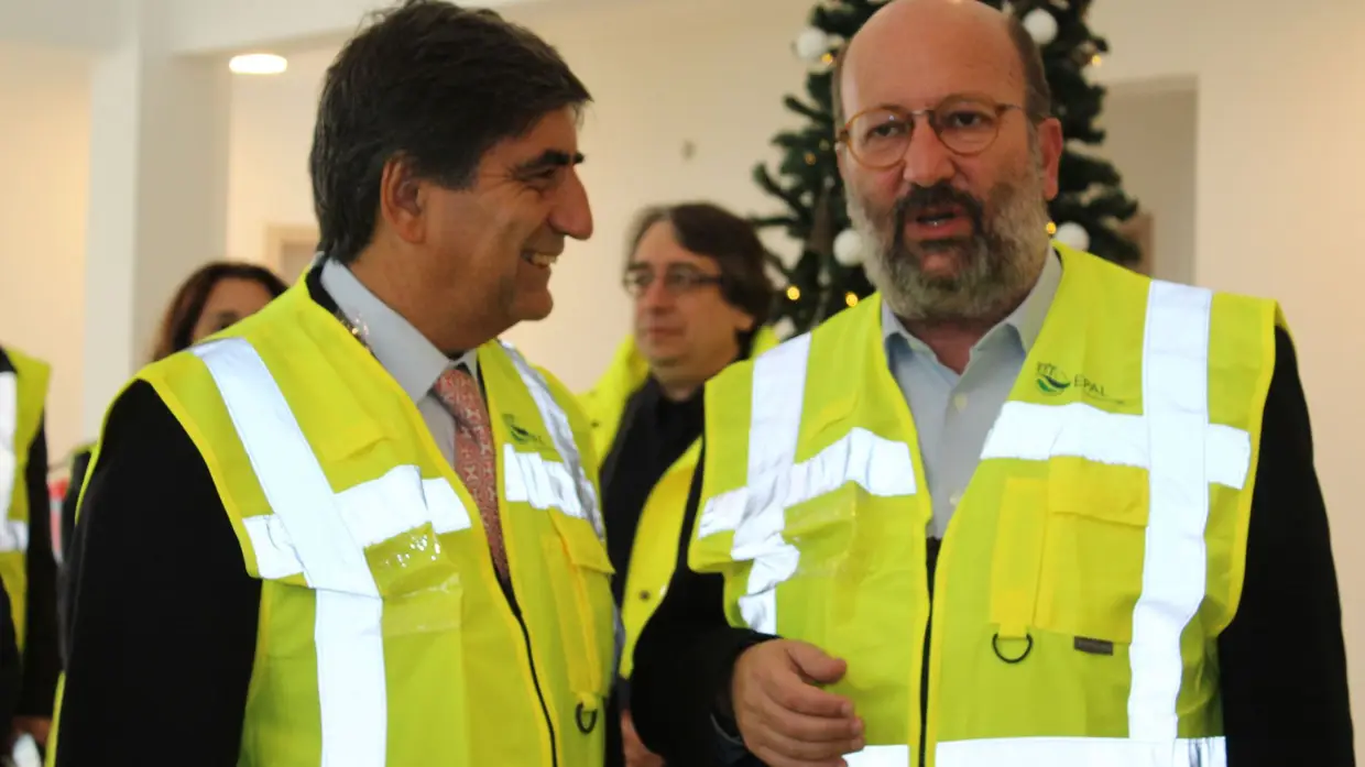 Visita do Ministro do Ambiente à ETA de Vale da Pedra