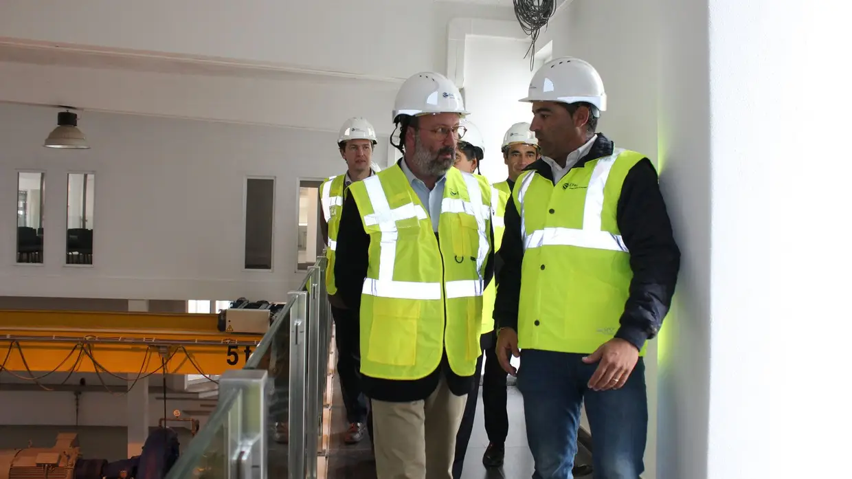 Visita do Ministro do Ambiente à ETA de Vale da Pedra