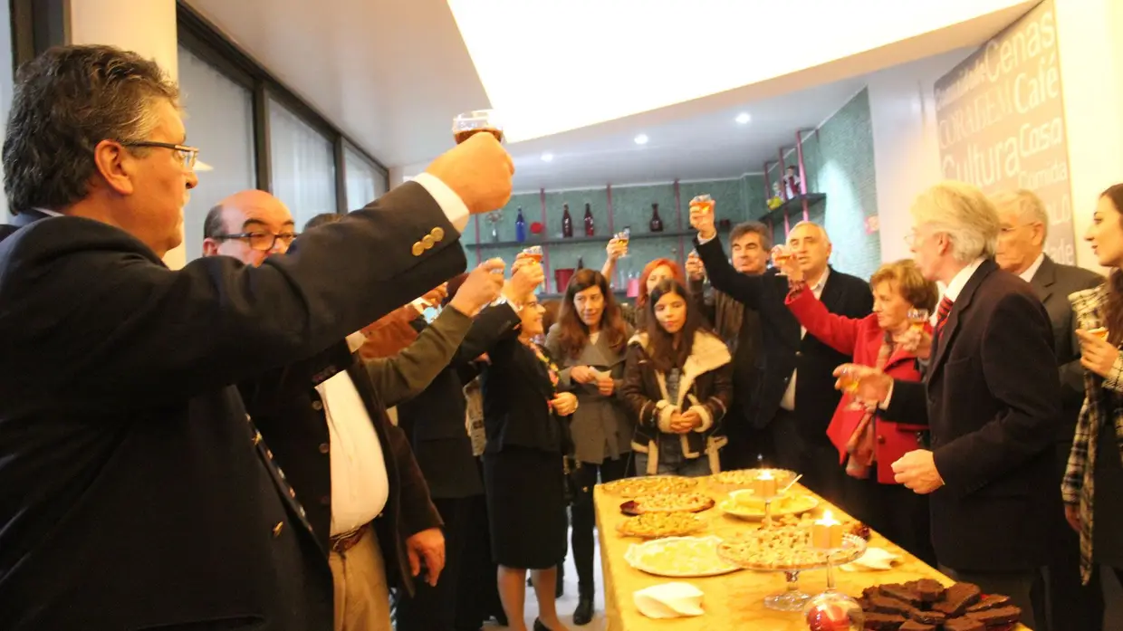 Homenagem do Círculo Cultural Scalabitano a Joaquim Botas Castanho