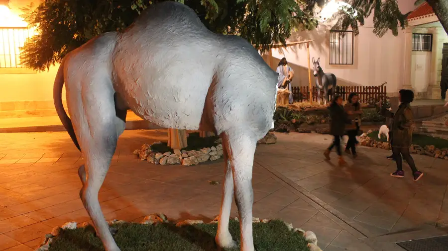 Presépio vandalizado mais uma vez em Santarém Presépio vandalizado mais uma vez em Santarém