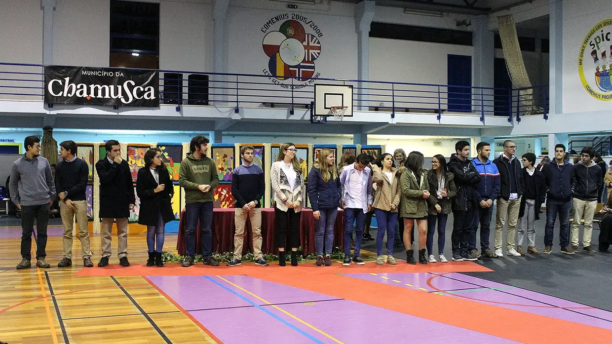 Cerimónia Quadros de Valor e Excelência no Agrupamento de Escolas da Chamusca