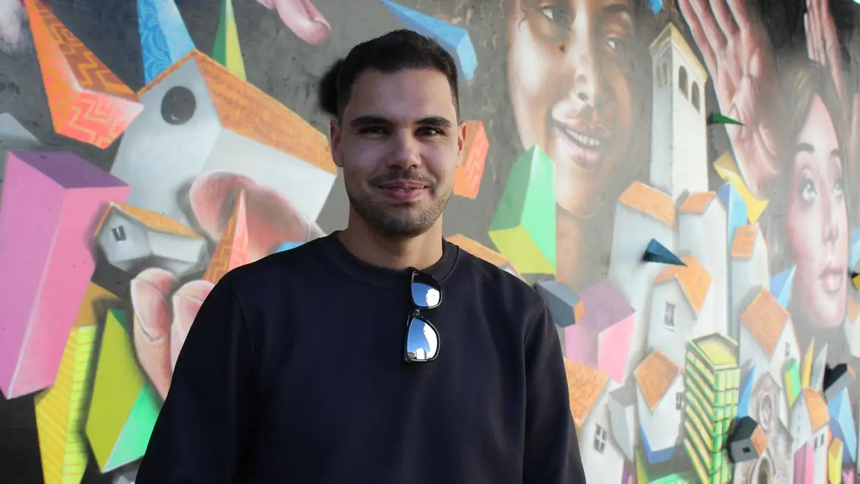 Inauguração do mural "Dream Walkers" de Francisco Camilo