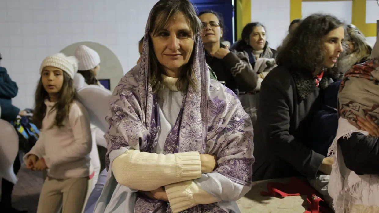 Presépio vivo em Almeirim