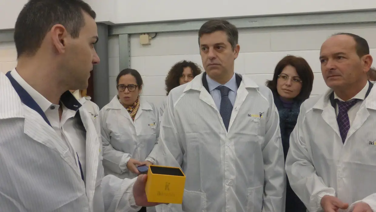 Inauguração da fábrica IKI MOBILE em Coruche