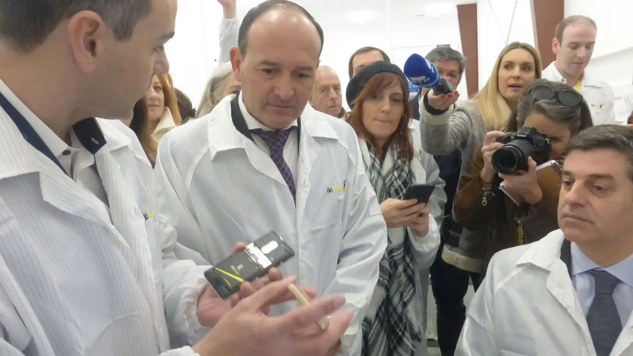 Inauguração da fábrica IKI MOBILE em Coruche