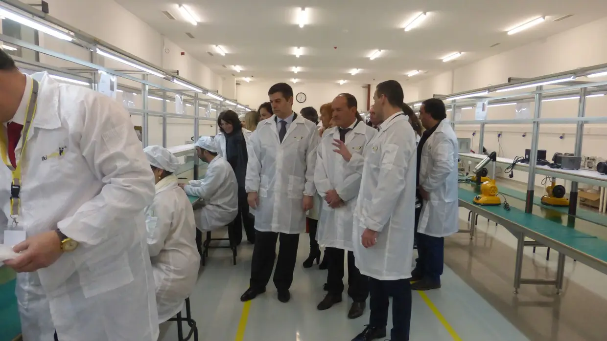 Inauguração da fábrica IKI MOBILE em Coruche