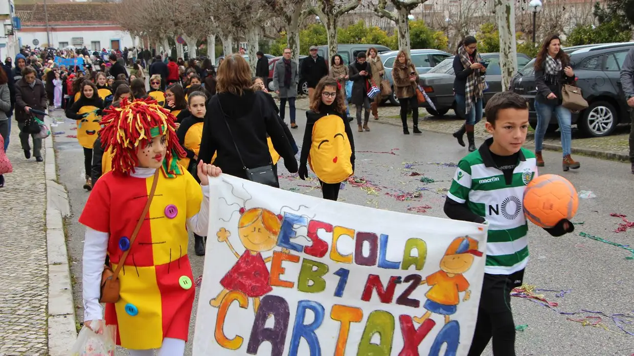 Carnaval infantil e instituições do concelho do Cartaxo
