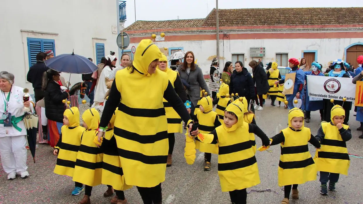 Carnaval infantil e instituições do concelho do Cartaxo