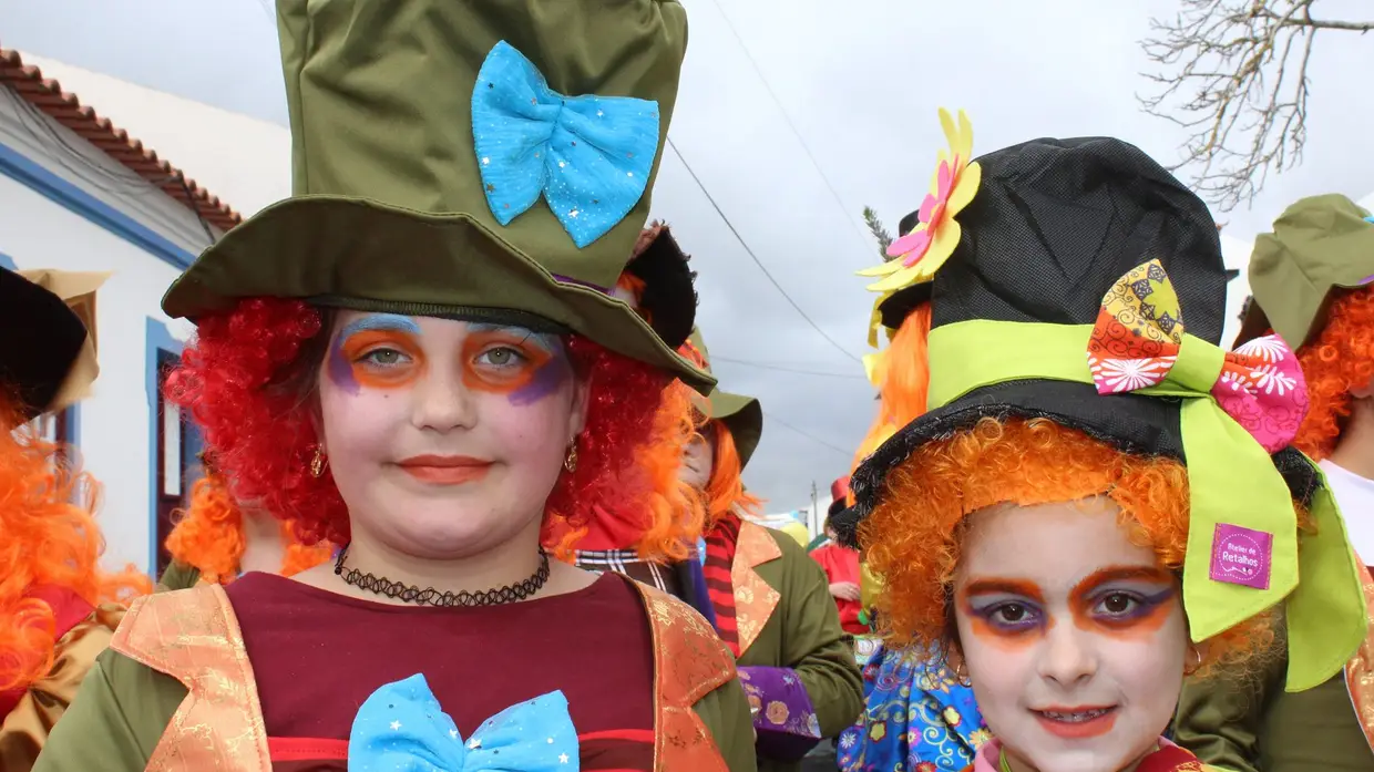 Corso carnavalesco em Benfica do Ribatejo