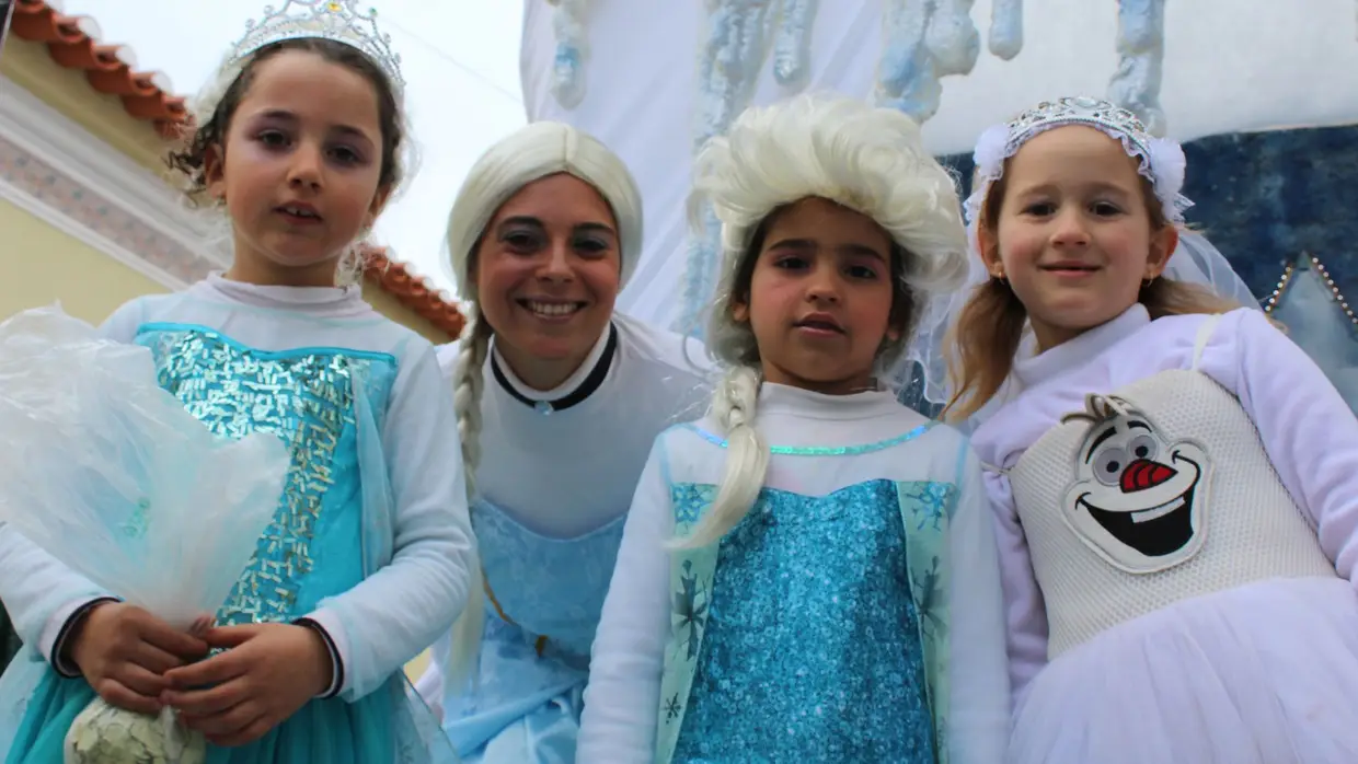 Corso carnavalesco em Benfica do Ribatejo
