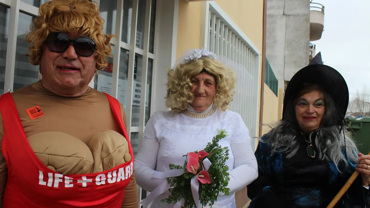 Corso carnavalesco em Benfica do Ribatejo