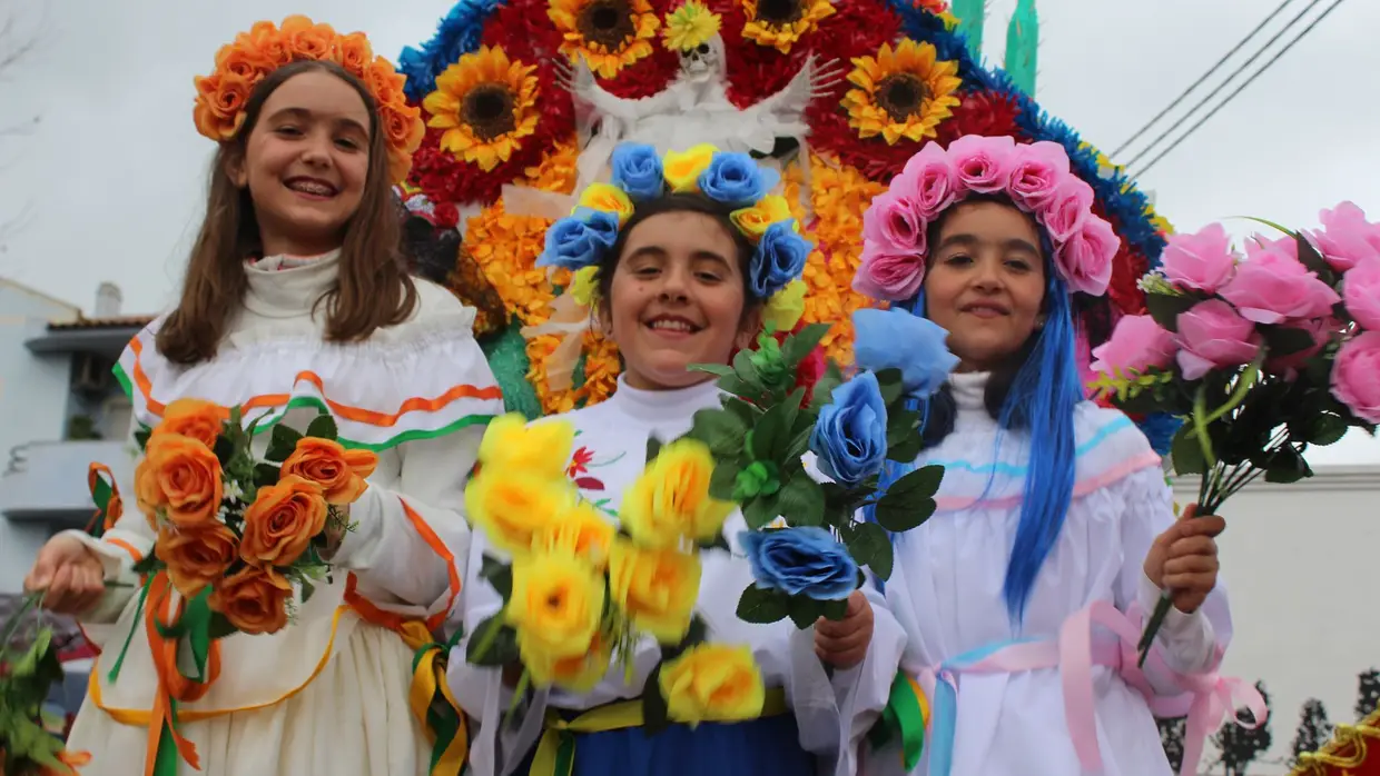 Corso carnavalesco em Benfica do Ribatejo