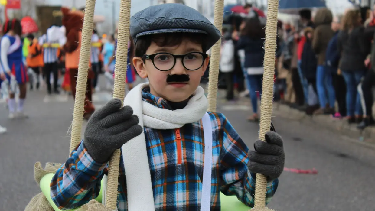 Corso carnavalesco em Benfica do Ribatejo