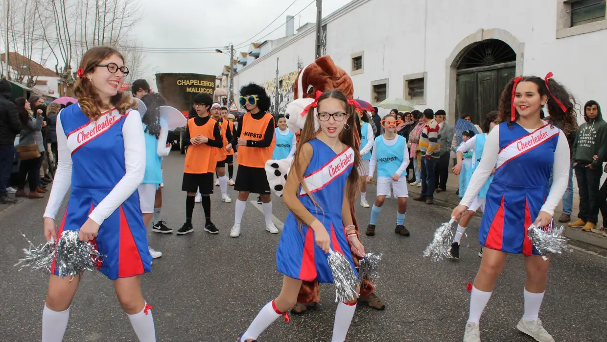 Corso carnavalesco em Benfica do Ribatejo
