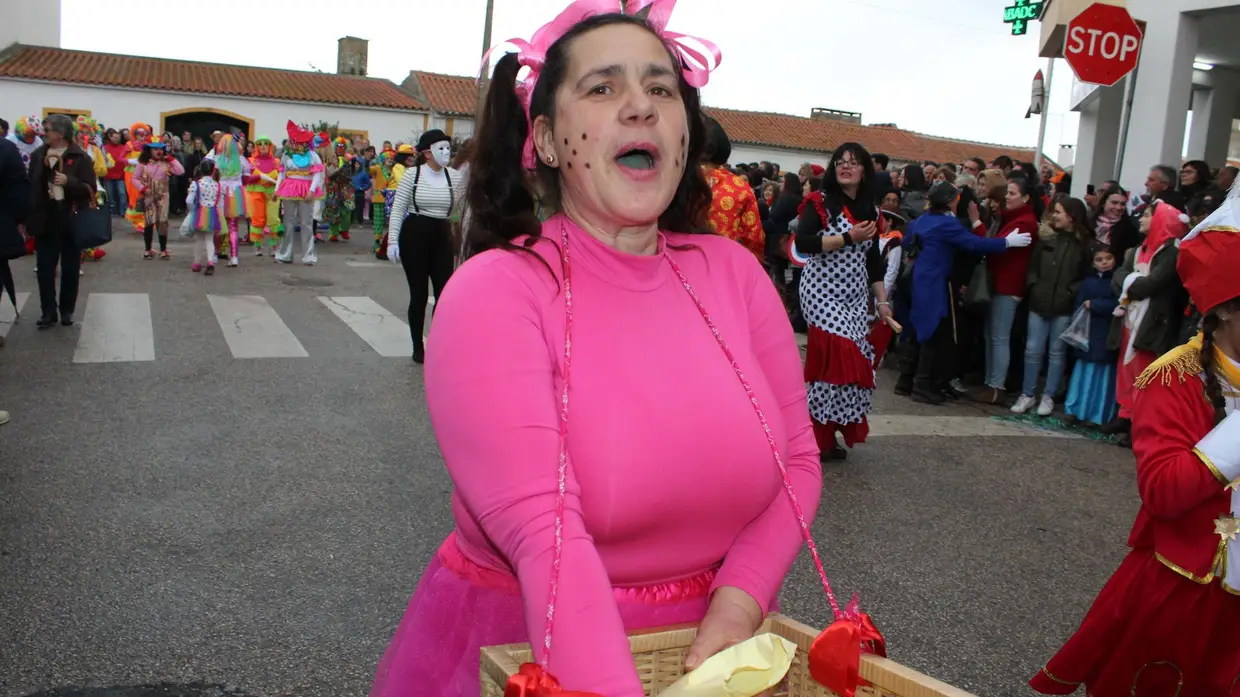 Corso carnavalesco em Benfica do Ribatejo