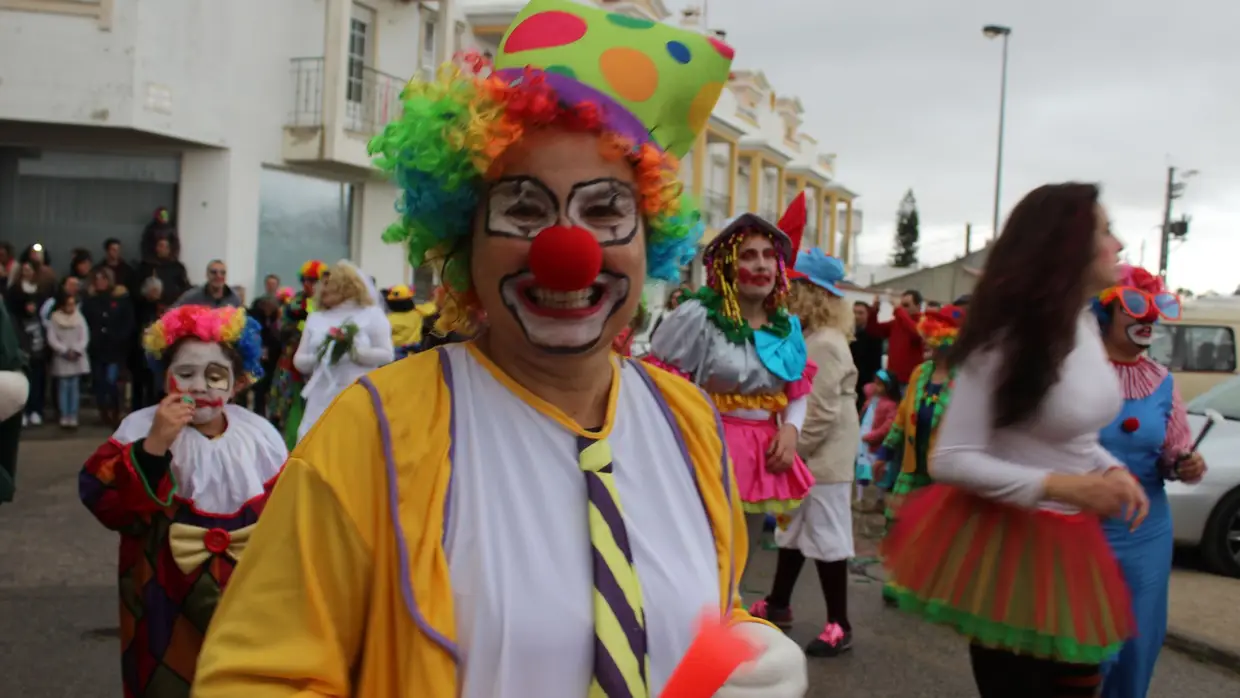 Corso carnavalesco em Benfica do Ribatejo