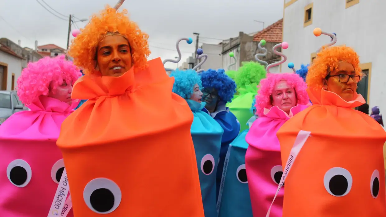 Corso carnavalesco em Benfica do Ribatejo
