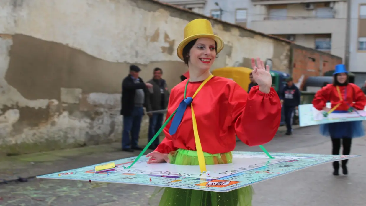 Corso carnavalesco em Benfica do Ribatejo