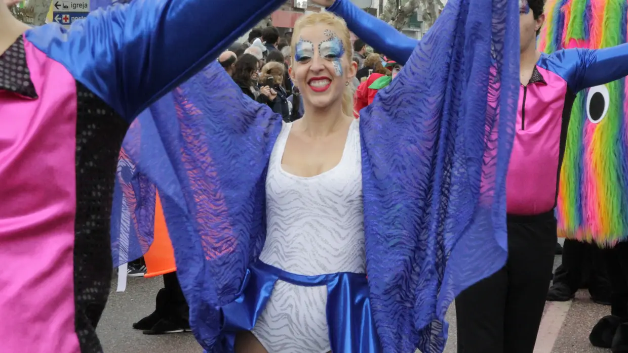 Corso carnavalesco em Benfica do Ribatejo