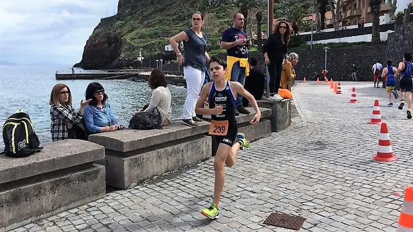 João Nuno Batista vence Aquatlo de Machico em iniciados João Nuno Batista vence Aquatlo de Machico em iniciados