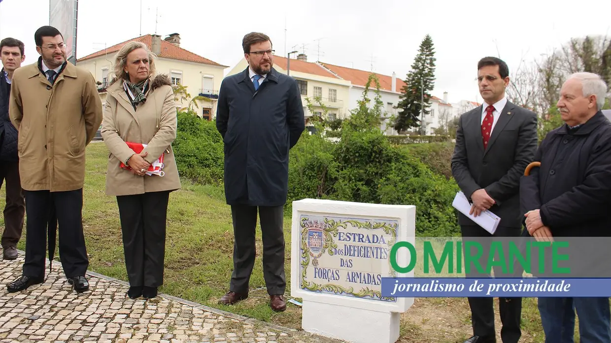 Ruas de Santarém com novos nomes