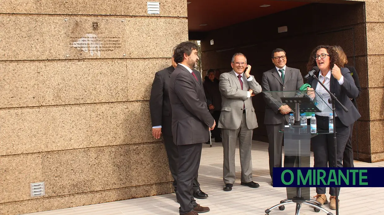 Inauguração do Jardim Municipal de Alpiarça