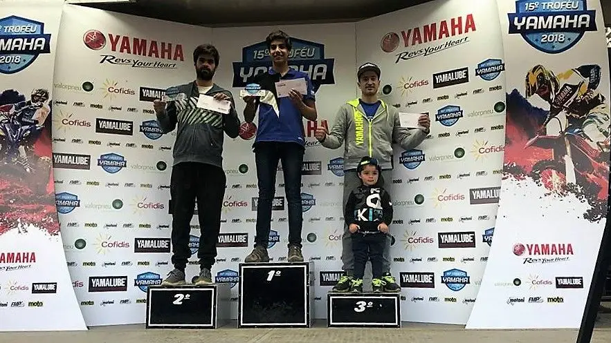 Jovem piloto de Almeirim vence 2ª prova do Troféu Yamaha Jovem piloto de Almeirim vence 2ª prova do Troféu Yamaha