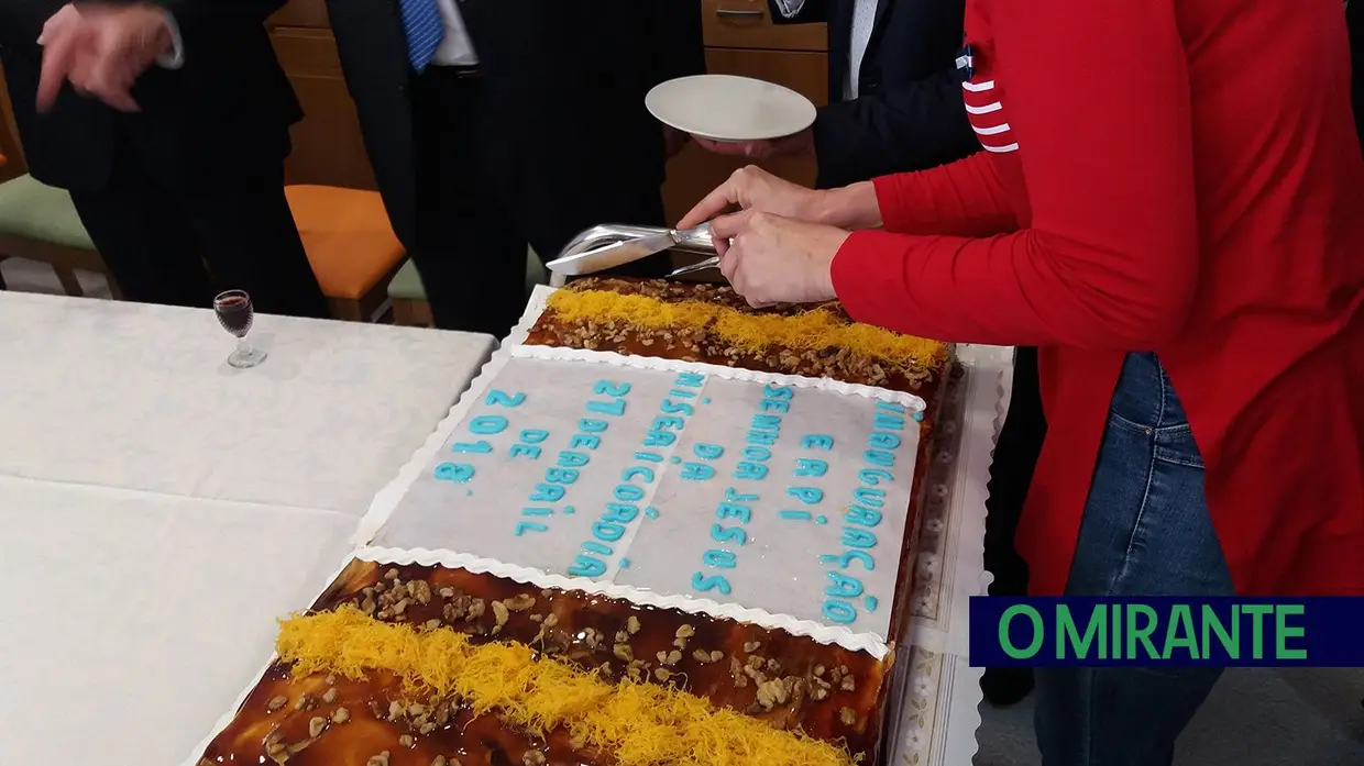 Inauguração da nova residencial do Lar da Sta Casa Misericórdia da Azambuja