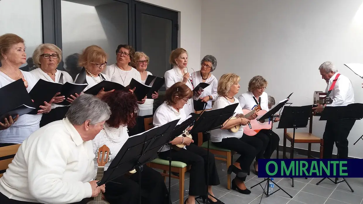 Inauguração da nova residencial do Lar da Sta Casa Misericórdia da Azambuja