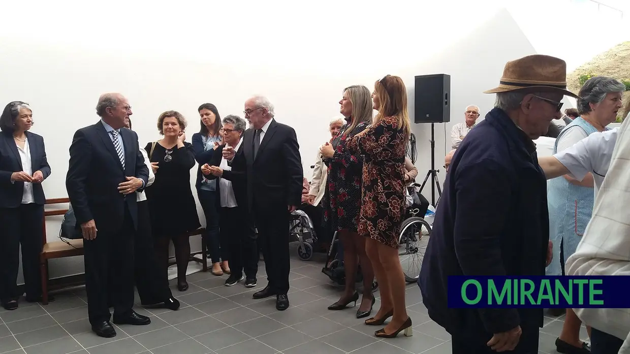 Inauguração da nova residencial do Lar da Sta Casa Misericórdia da Azambuja