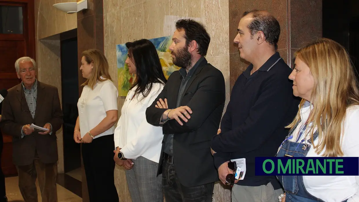 Inauguração da ALC'ARTE 3ª mostra de artes plásticas do concelho de Alcanena