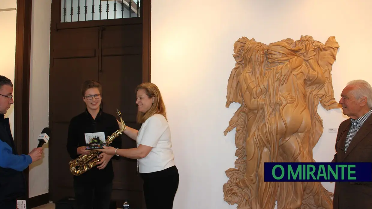Inauguração da ALC'ARTE 3ª mostra de artes plásticas do concelho de Alcanena