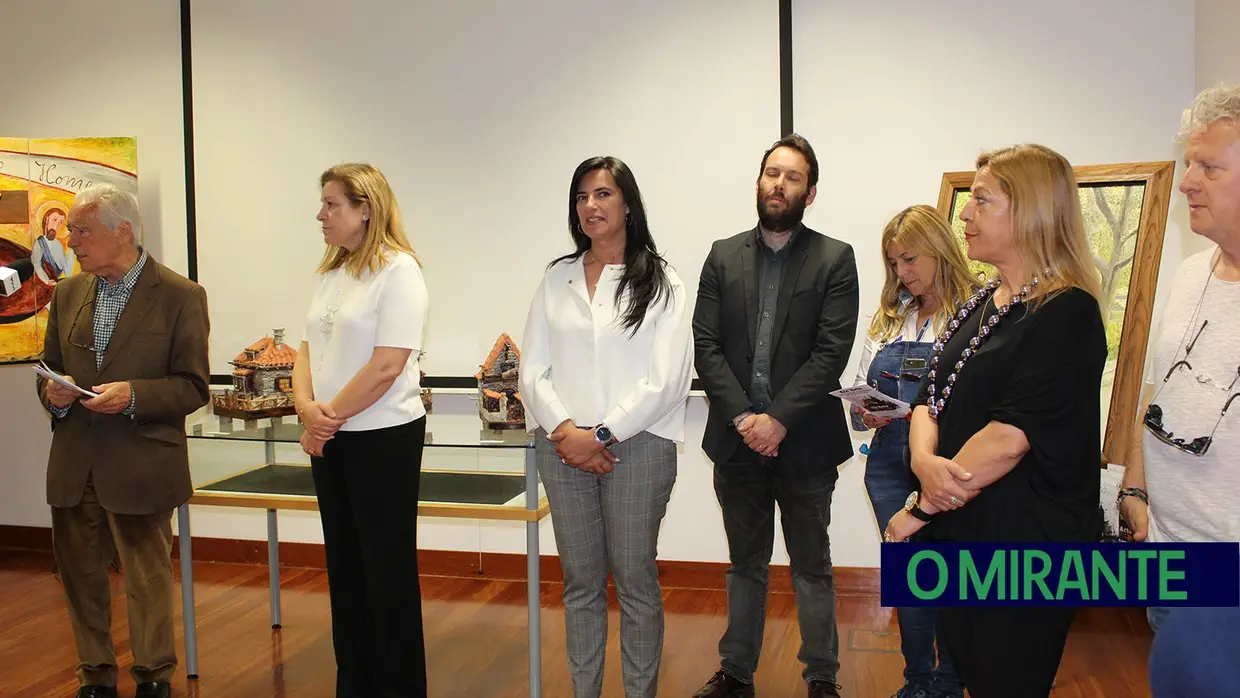 Inauguração da ALC'ARTE 3ª mostra de artes plásticas do concelho de Alcanena