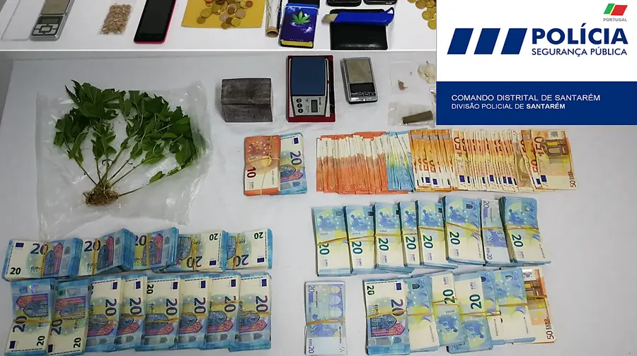 Nove detidos por tráfico de droga em Santarém Nove detidos por tráfico de droga em Santarém