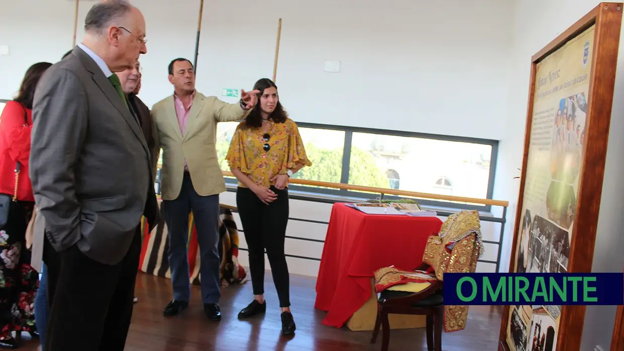 Inauguração da exposição e homenagem ao picador Simão Neves