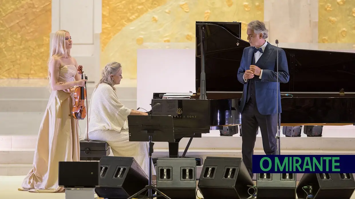 Andrea Bocelli em Fátima