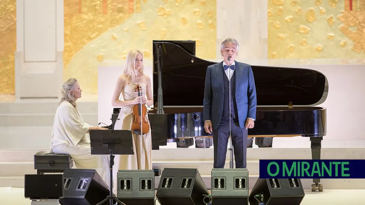Andrea Bocelli em Fátima