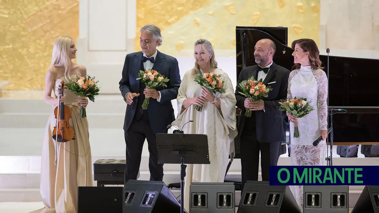 Andrea Bocelli em Fátima