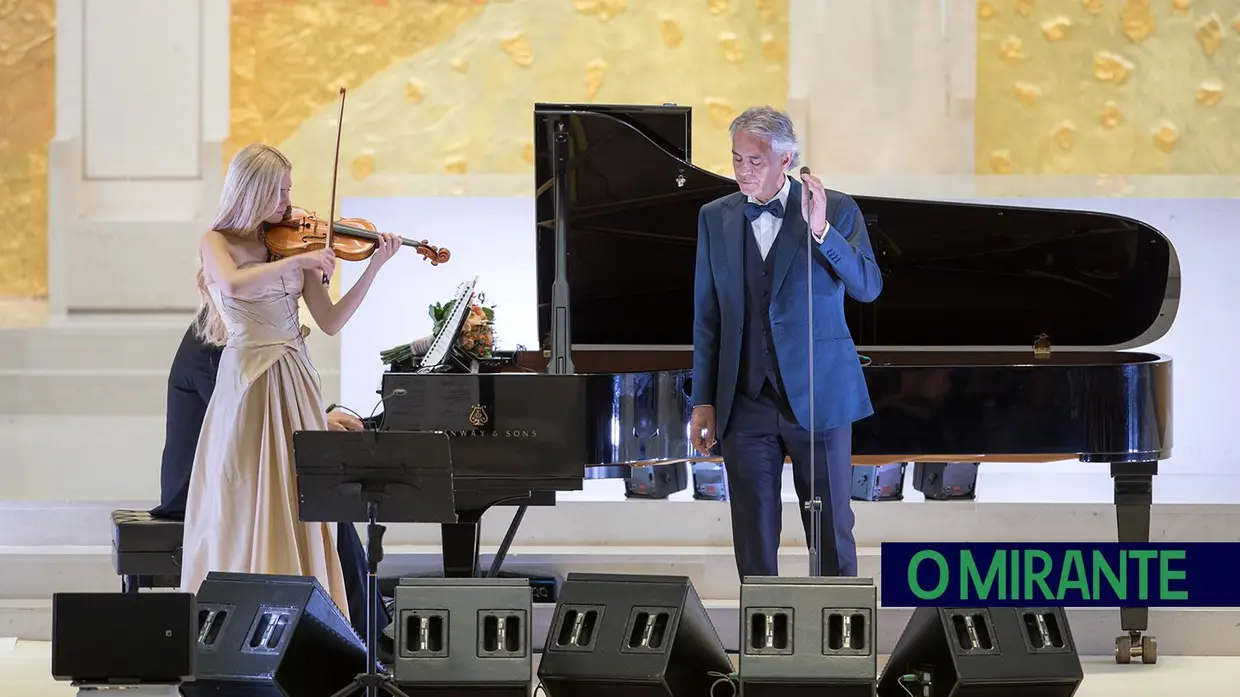 Andrea Bocelli em Fátima