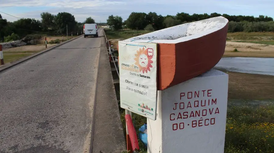 Obras na ponte de Santa Justa devem acabar em Junho Obras na ponte de Santa Justa devem acabar em Junho