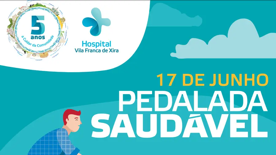 Hospital VFX promove Pedalada Saudável que une cinco concelhos Hospital VFX promove Pedalada Saudável que une cinco concelhos