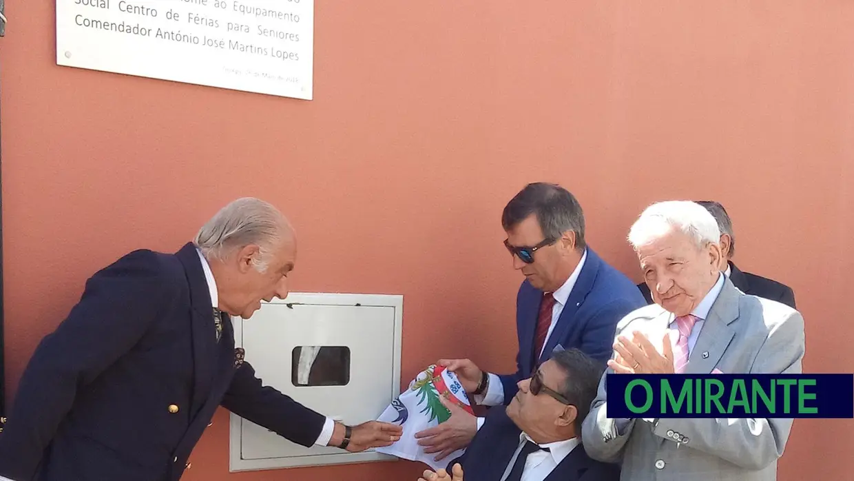 Aniversário da Santa Casa da Golegã - Homenagem ao Comendador António José Martins Lopes