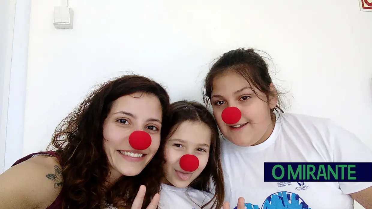 Os Conquistadores participaram no Dia do Nariz Vermelho