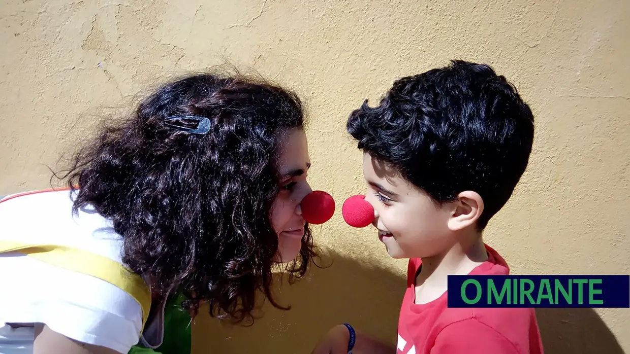 Os Conquistadores participaram no Dia do Nariz Vermelho