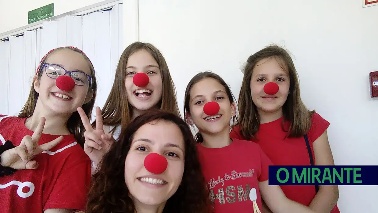 Os Conquistadores participaram no Dia do Nariz Vermelho