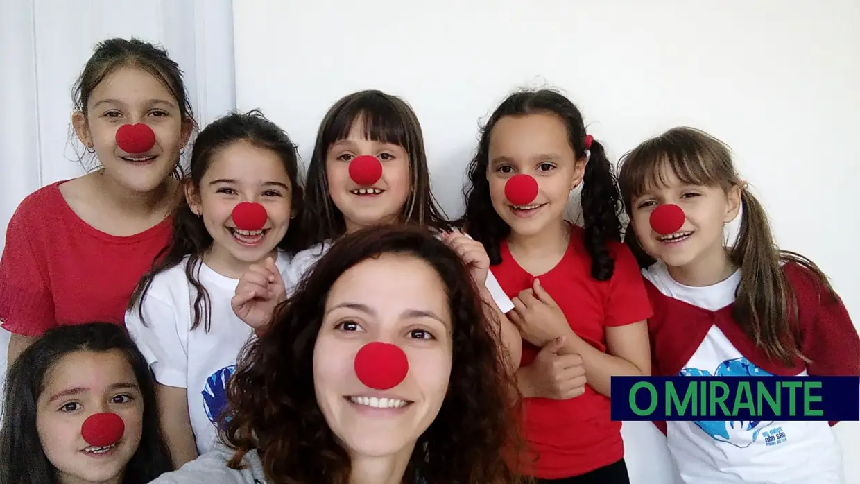Os Conquistadores participaram no Dia do Nariz Vermelho